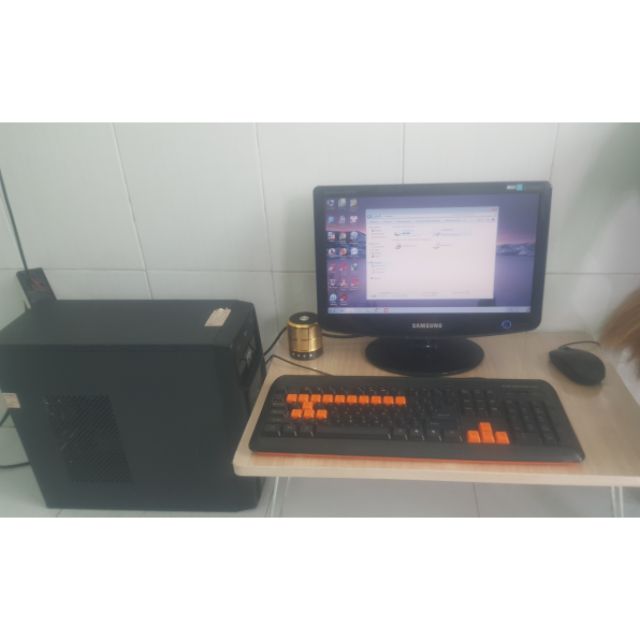 Trọn Bộ Máy Vi Tính Mạnh Ngang ~i3 Ram 4GB Ổ Cứng 500Gb + Màn Hình Sam Sung 17in
