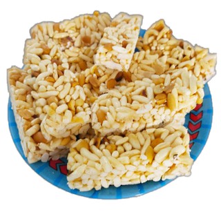 Sale 3 bịch cốm gạo Tân Thành thơm ngon, giòn rụm, ăn là ghiền, không ngon hoàn tiền