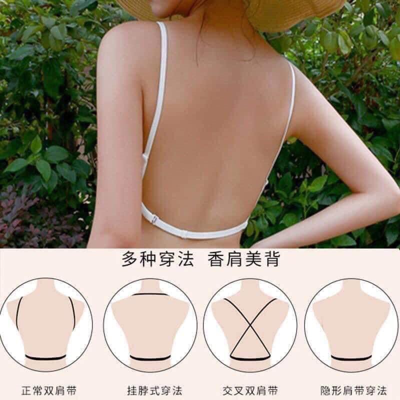 Áo Bra, áo lót mặc váy hở lưng mẫu mới CHUẨN HÀNG QUẢNG CHÂU