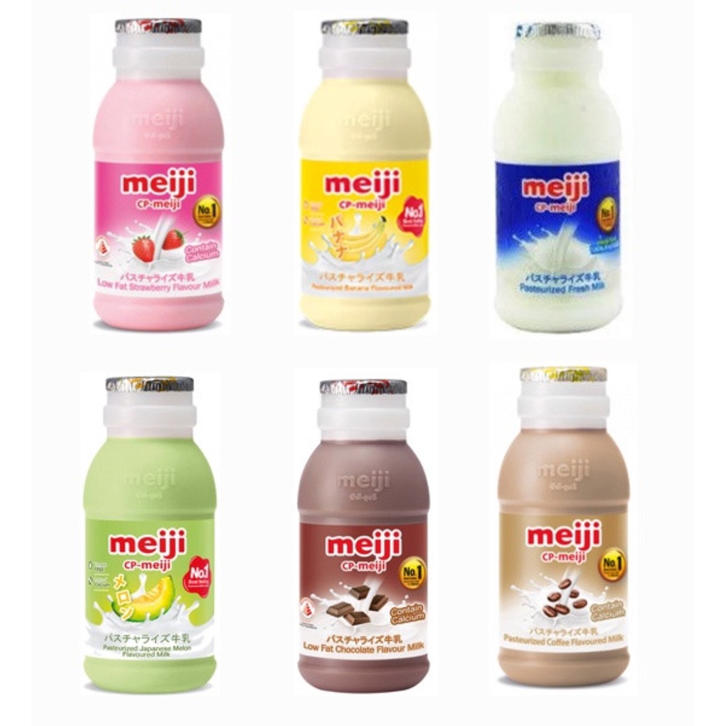 Meiji Pasteurized Fresh milk - sữa thanh trùng ( 200ml / hộp )