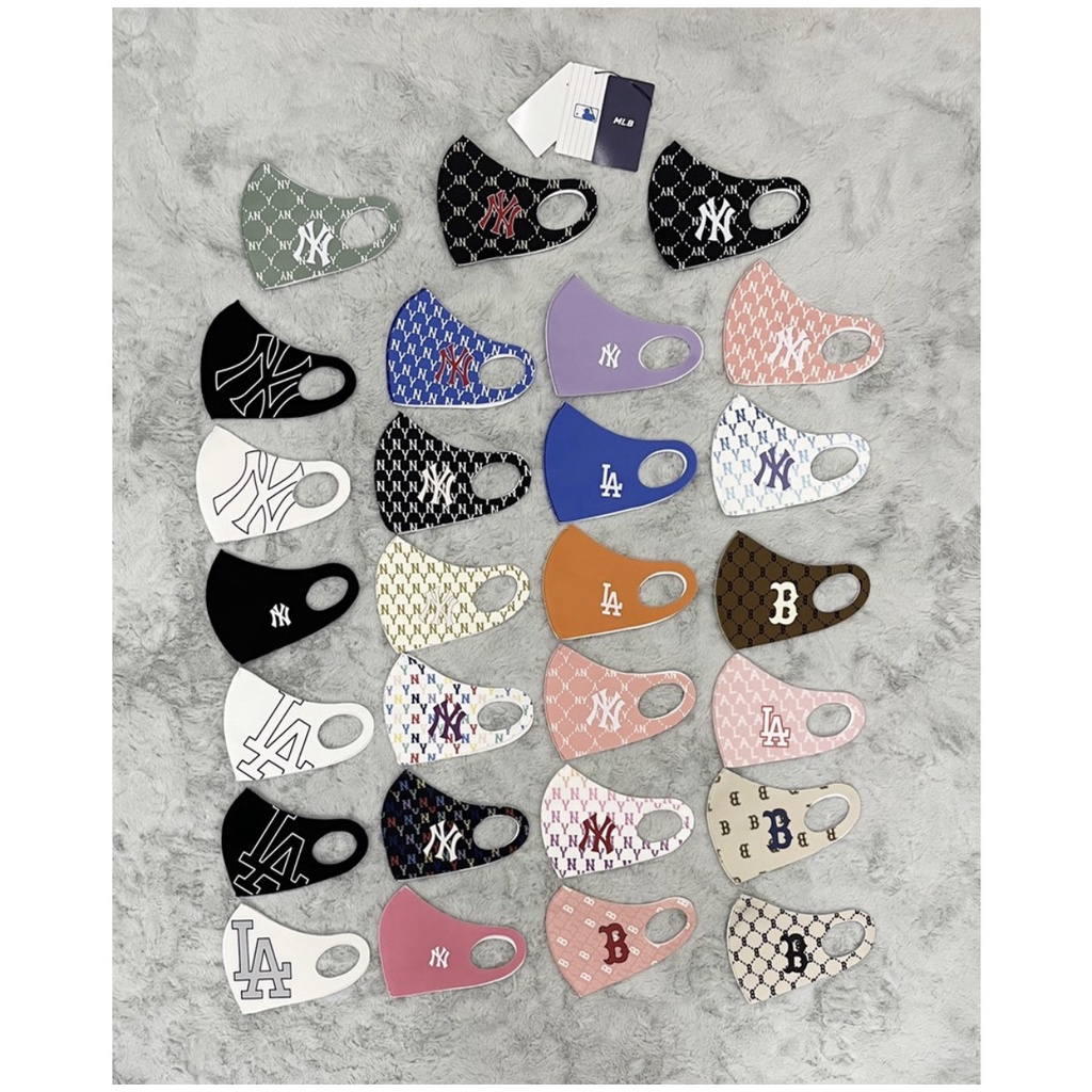 KHẨU TRANG ML.B N.Y LA Chất Liệu Vải Poly