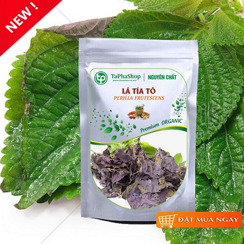 Lá tía tô sấy khô 500g cao cấp