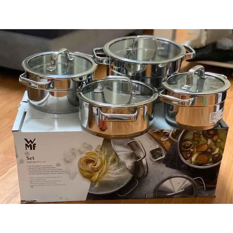 Bộ nồi WMF Compact Cuisine 4 chiếc siêu xịn - Made in Germany