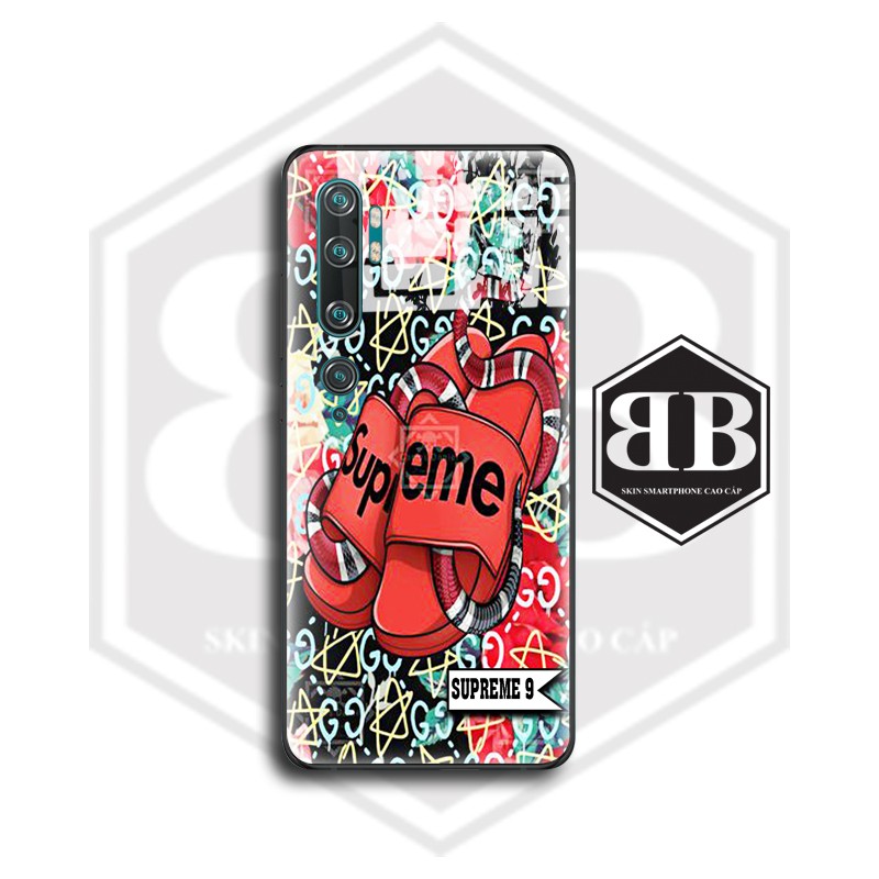 Ốp lưng kính cường lực Xiaomi Redmi Note 10 CC9 Pro / Redmi K20 Mi 9T / Mi CC9 Mi A3 Lite / Note 9 Pro Max hình supreme | BigBuy360 - bigbuy360.vn