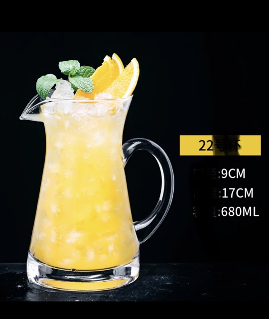 Cốc sinh tố , nước trái cây nhiều mẫu