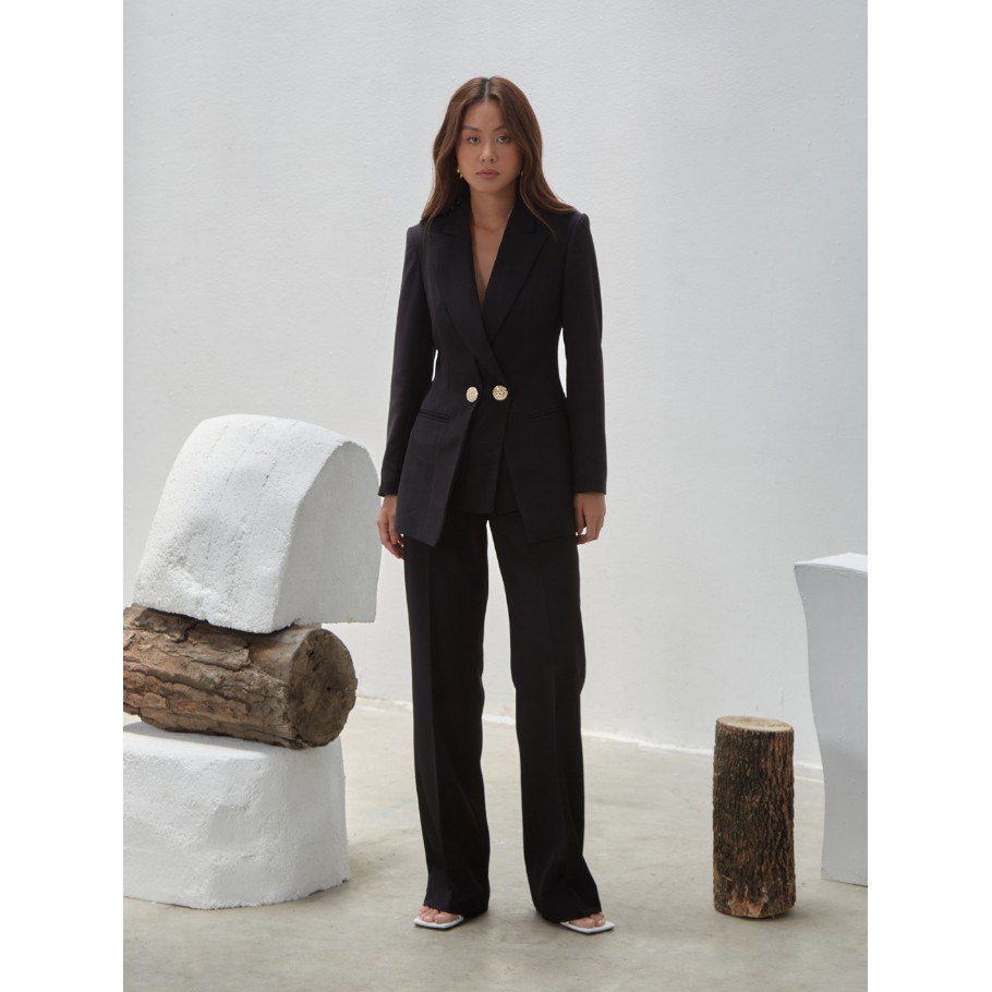 COCO SIN - Áo Vest Đen Nút Gold | BigBuy360 - bigbuy360.vn