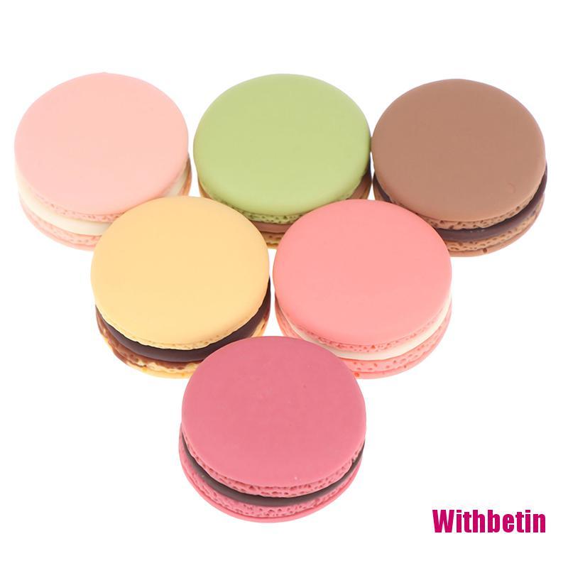 Set 10 Bánh Macaron 1 / 12 Đồ Chơi Cho Nhà Búp Bê