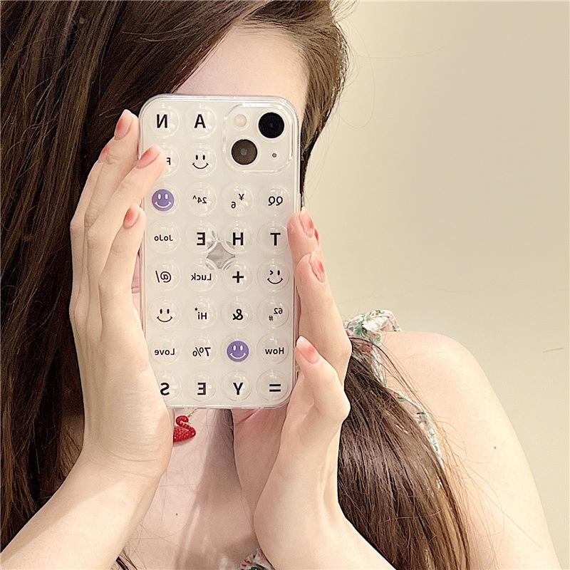 Ốp lưng iphone Ốp Điện Thoại Trong Suốt Hình Bong Bóng Cho iphone13 12Promax 6/6splus/7/7plus/8/8plus/x/xr/14pro/11/12/13/pro/max/plus/promax Dinuo case