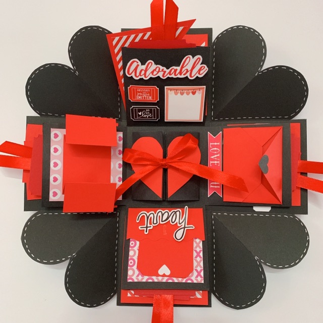 Hộp Lovebox Love box Explodingbox mẫu 2 | BigBuy360 - bigbuy360.vn