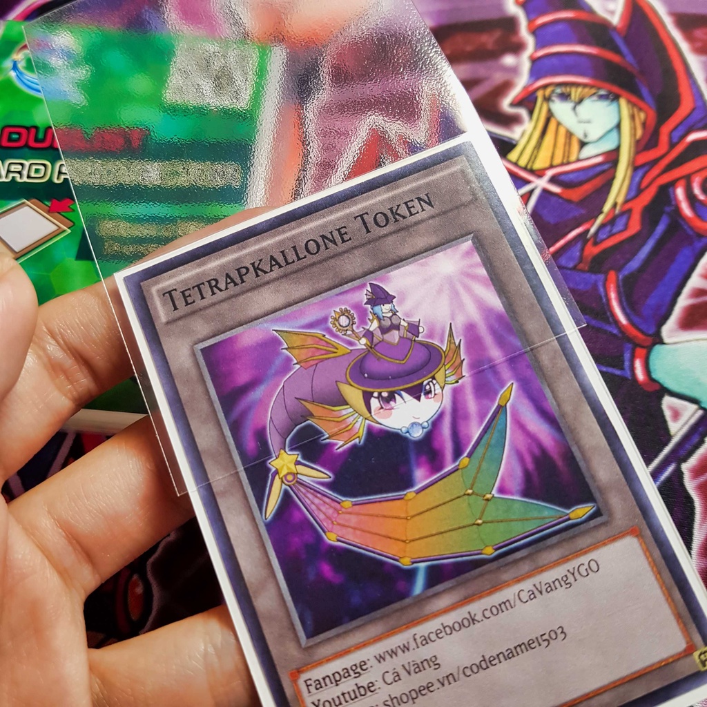 Bọc bài Cá Vàng dành cho card YUGIOH kích thước tiêu chuẩn