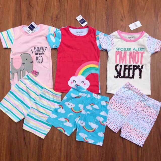 Bộ Hè Cho Bé Chất Cotton Cực Mát Và Thoải Mái 6-16kg