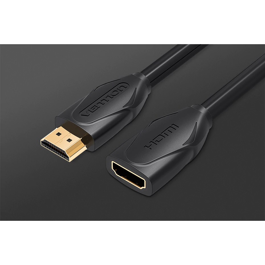Cáp mở rộng Vention chuyển đổi jack Mini HDMI HD 1080P 3D 1.4V