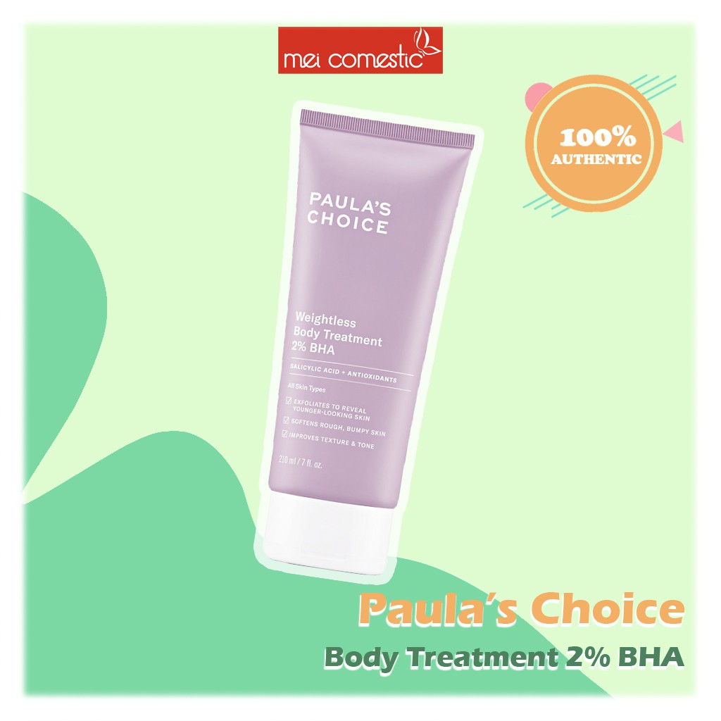 Kem Dưỡng Thể 2% BHA Paula's Choice Resist Weightless Body Treatment With 2% BHA 60ml