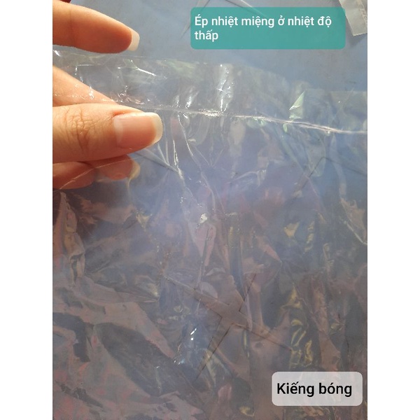 1kg Túi nilon PE Dẻo và Kiếng Bóng, có thể ép nhiệt miệng nhiệt độ thấp