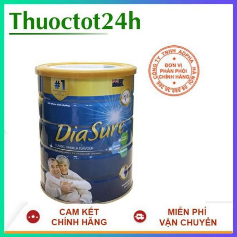 Sữa DiaSure 850g - Dinh dưỡng dành cho người tiểu đường