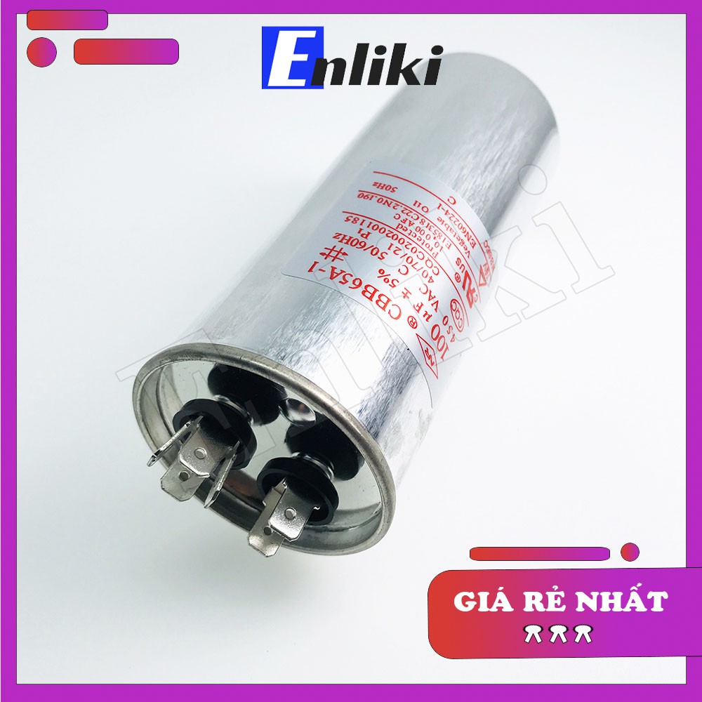 [Mã ELHACE giảm 4% đơn 300K] Tụ 100uF 450VCBB65-1