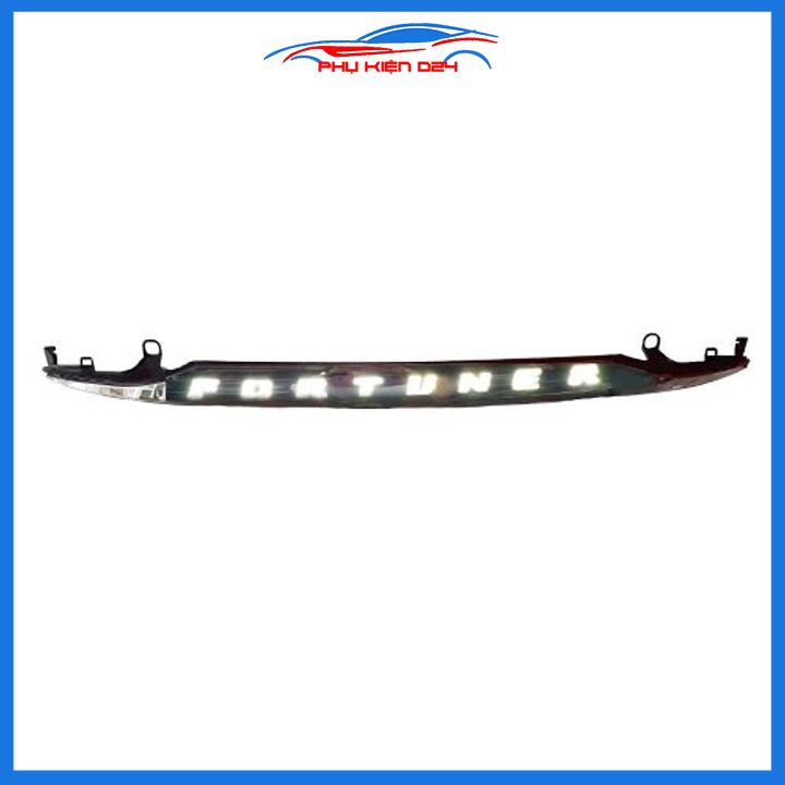 Ốp tay cốp sau có đèn led Fortuner 2017-2018-2019-2020-2021-2022 ánh sáng đỏ trang trí xe