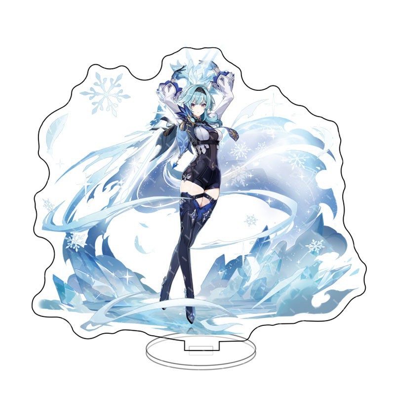 Standee EULA - GENSHIN IMPACT tượng mô hình mica game anime chibi