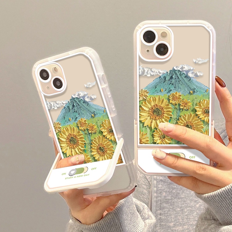 Ốp Điện Thoại TPU Chống Sốc Họa Tiết Tranh Sơn Dầu Cho IPhone 13 Pro Max 6 6S 7 8 Plus X XR XS Max SE 2020 12 Pro Max 11