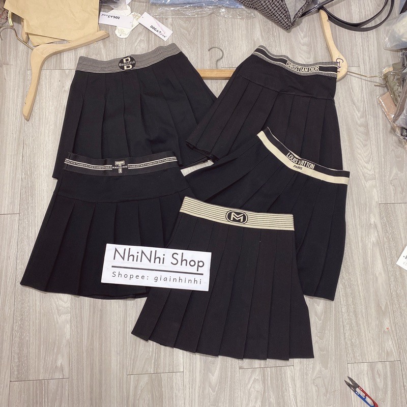 Chân váy xòe xếp ly chất Umi dày dặn, Chân váy cạp chun có lót quần CV1276 - NhiNhi Shop | BigBuy360 - bigbuy360.vn