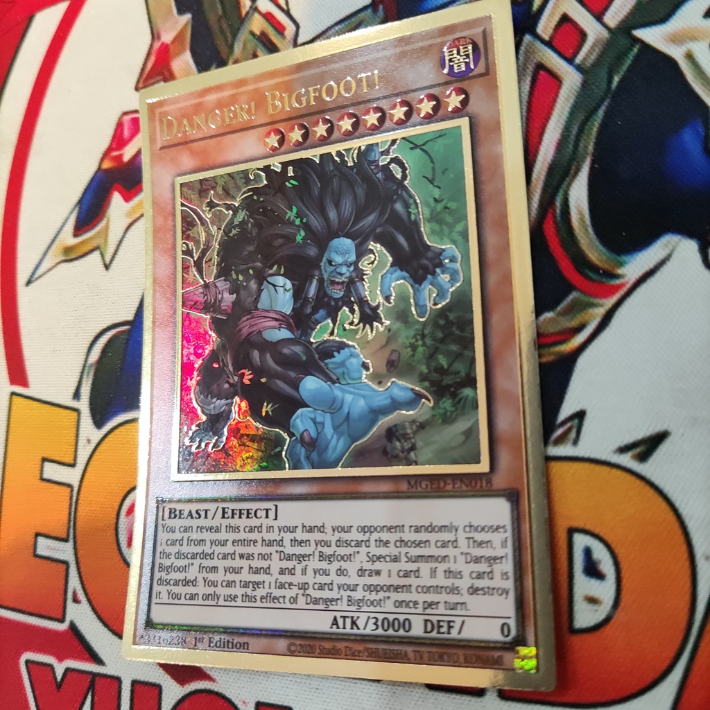 Danger! Bigfoot!
