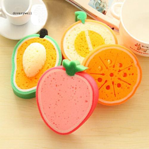 Miếng bọt biển rửa chén hình trái cây dễ thương