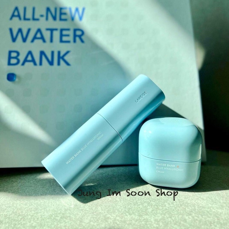 Bộ Đôi Cấp Ẩm Mới Nhất Nhà LANEIGE Water Bank Blue Hyaluronic
