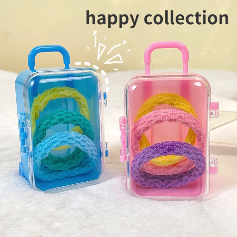 Hộp Đựng Trang Sức / Kẹo / Trang Sức Để Bàn Hình Vali Mini Sáng Tạo