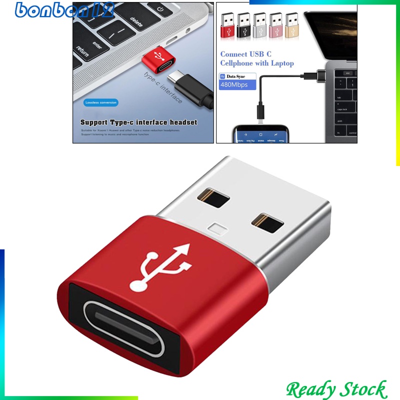 Đầu Chuyển Đổi Usb Sang Usb C 2 Trong 1 Nhiều Màu Cho Laptop Pc | BigBuy360 - bigbuy360.vn