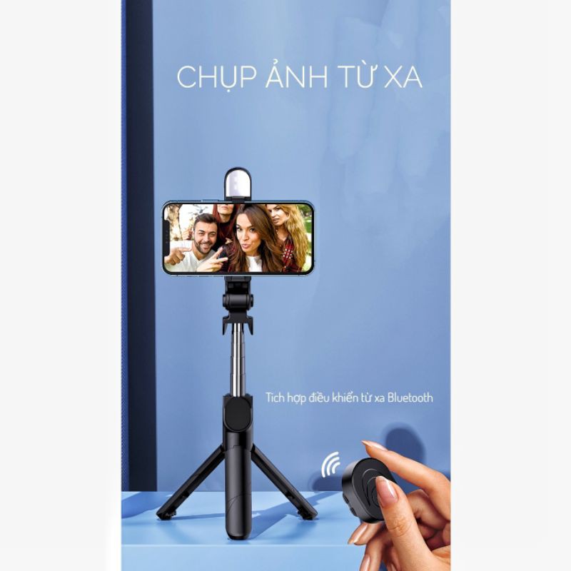 Gậy tự sướng bluetooth đa năng ,có đèn chiếu sáng | BigBuy360 - bigbuy360.vn