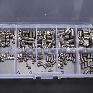 Set 200 Con Vít Đầu Lục Giác Bằng Thép Không Gỉ M3-M8 Tiện Dụng