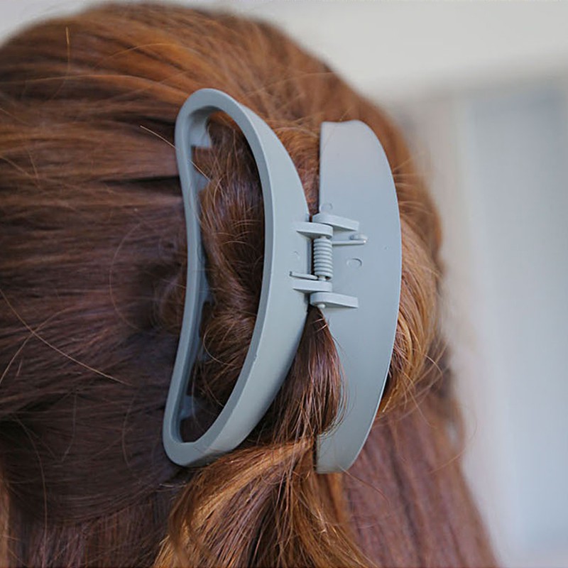 Kẹp Tóc Nhiều Màu Sắc Thiết Kế Đơn Giản Chống Rơi Phong Cách Hàn Quốc Cho Người Lớn