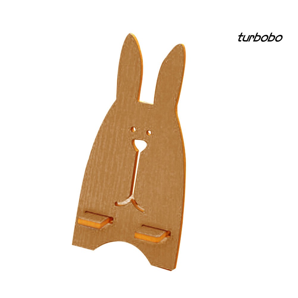 Giá đỡ điện thoại bằng gỗ để bàn xinh xắn