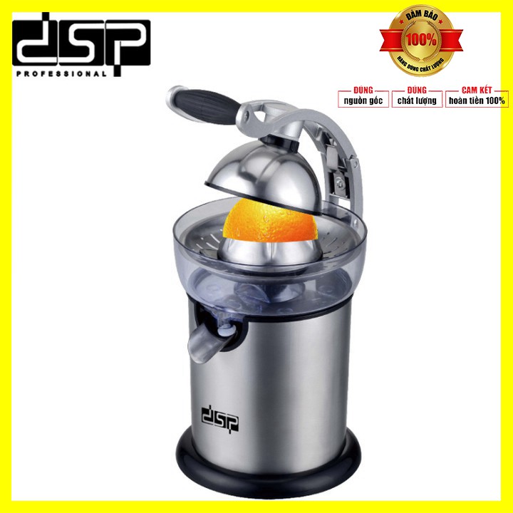 [ Bảo Hành 12 tháng] Máy vắt nước cam chuyên dụng cao cấp nhãn hiệu DSP KJ1043 công suất 130W dung tích 1 lít