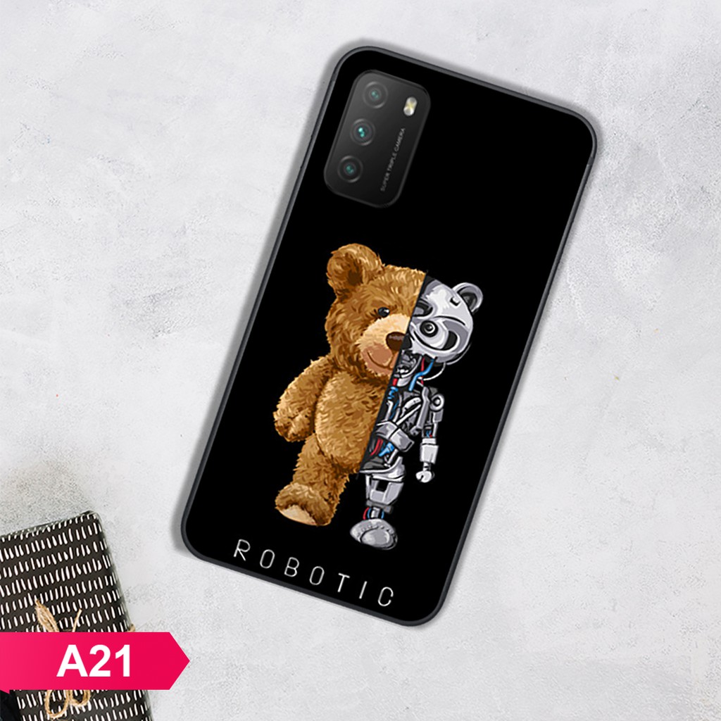 [SALE]ỐP LƯNG XIAOMI POCO M3/REDMI 9T/POCO X3 NFC IN HÌNH CHÚ GẤU CỰC ĐÁNG YÊU