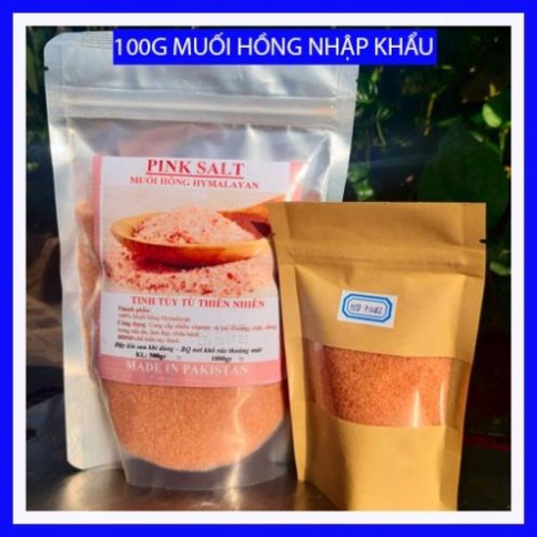 MUỐI HỒNG MỊN HIMALAYA LÀM BÁNH ĂN KIÊNG 100G