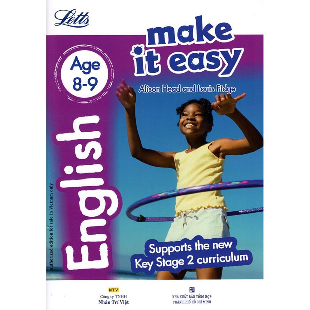 Sách - Letts Make It Easy - English (Age 8-9)