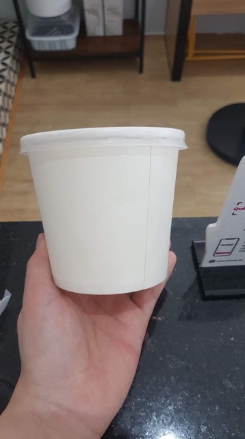 100 cốc giấy kèm nắp 12oz