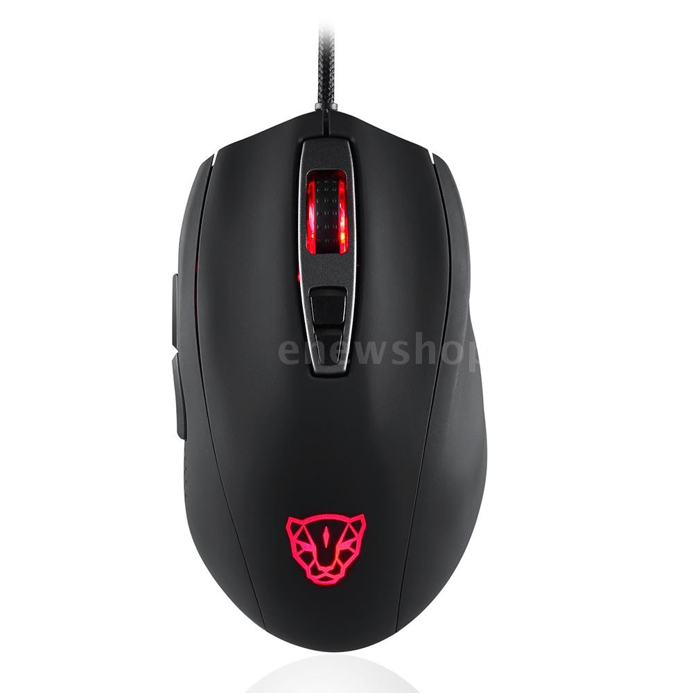 Chuột máy tính có dây MOTOSPEED V60 RGB thiết kế chất lượng cao cho PC