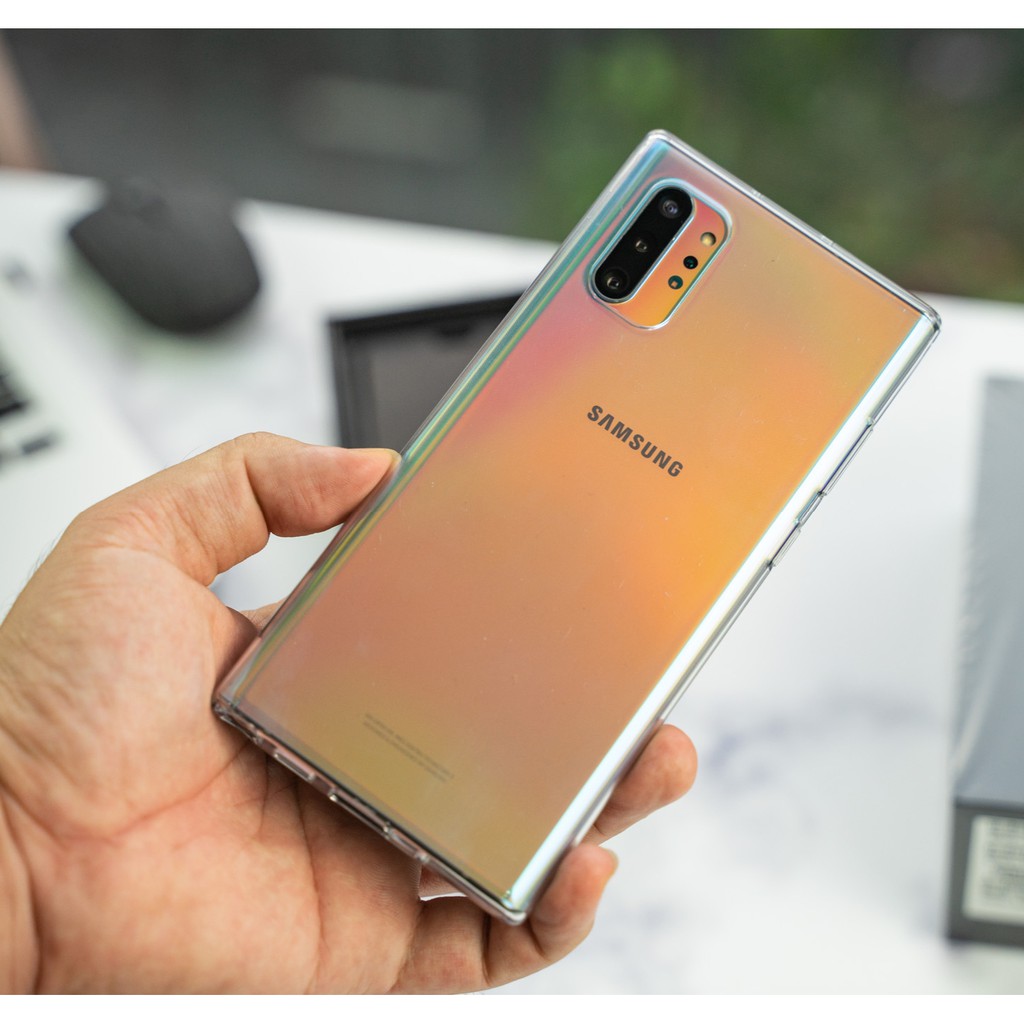 ( Hàng chính hãng ) Ốp silicon dẻo trong theo máy Samsung Note 10 Plus, Note 20 Ultra , S20 Ultra ( Samsung sản xuất )