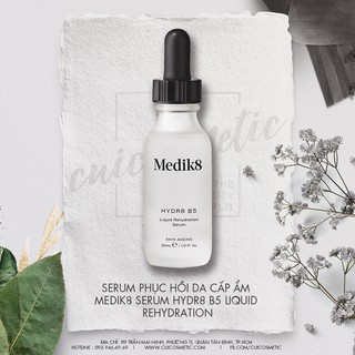 Serum phục hồi da cấp ẩm Medik8 Serum Hydr8 B5 Liquid Rehydration Serum