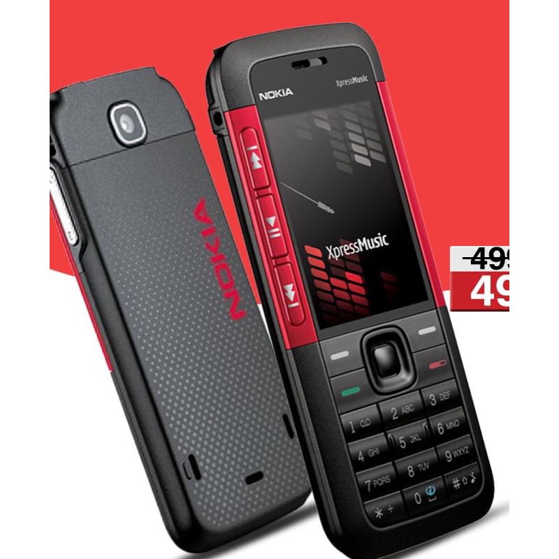 Điện thoại Nokia 5130 XpressMusic - Kèm Pin, Sạc - Giá Rẻ - Hành 12 Tháng