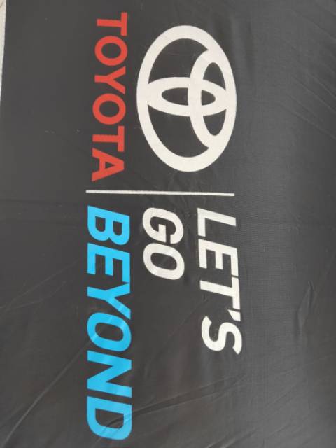 Dù Che Nắng Mưa In Hình Logo Toyota Let 's Go Beyond