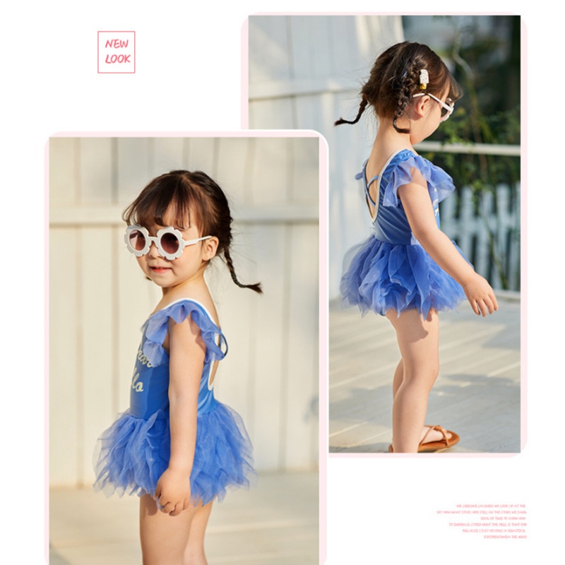 Đồ Bơi Một Mảnh Cho Bé Gái 1-9 Tuổi