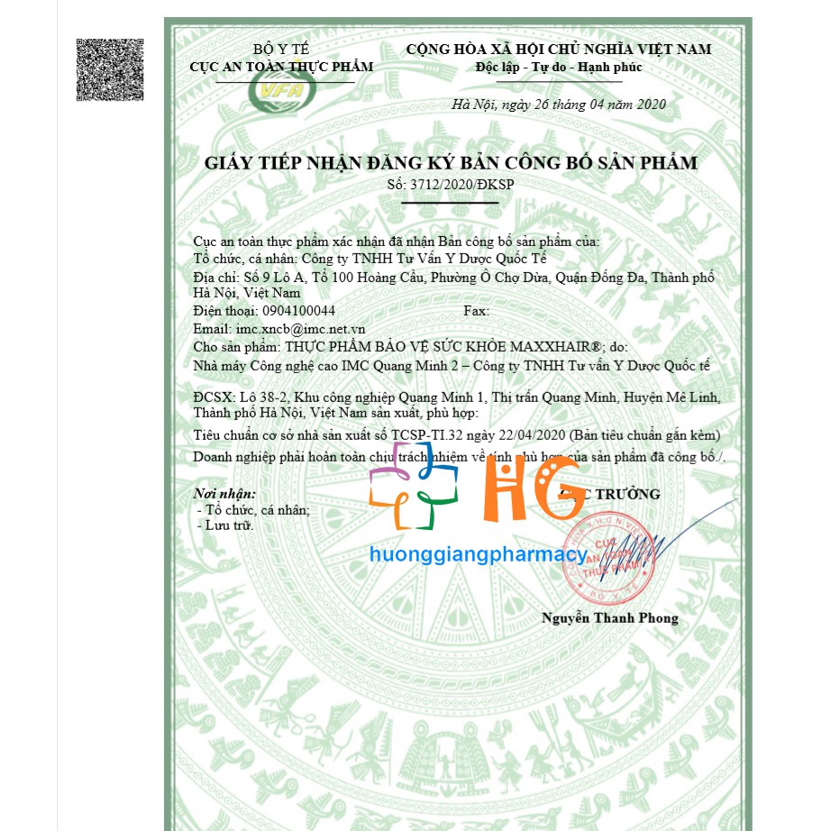 Maxxhair New - Ngăn rụng tóc, giúp tóc mọc nhanh ( Hộp 30 viên )