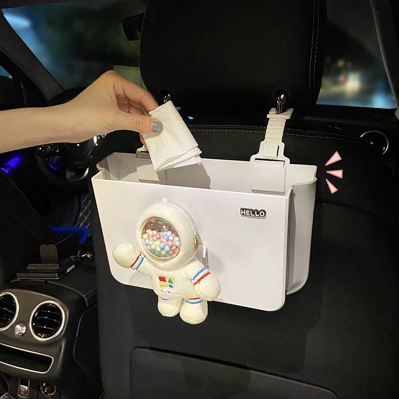 Thùng Rác Treo Ghế Sau Xe Hơi Gấp Gọn Sáng Tạo Dễ Thương Cao Cấp Dành Cho Bạn Nữ