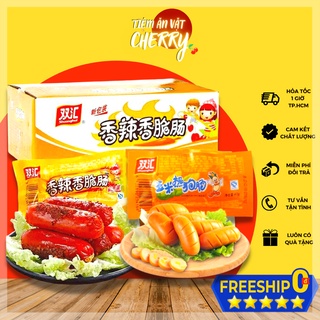 XÚC XÍCH NGÔ & CAY - Đồ ăn vặt nội địa [Ăn Vặt Cherry]