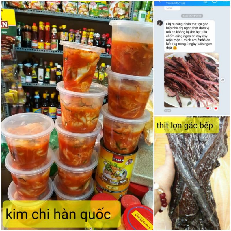 KIM CHI HÀN QUỐC VÀ THỊT LỢN GÁC BẾP