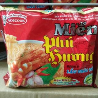 Miến phú hương lẩu thái tôm 63g/gói