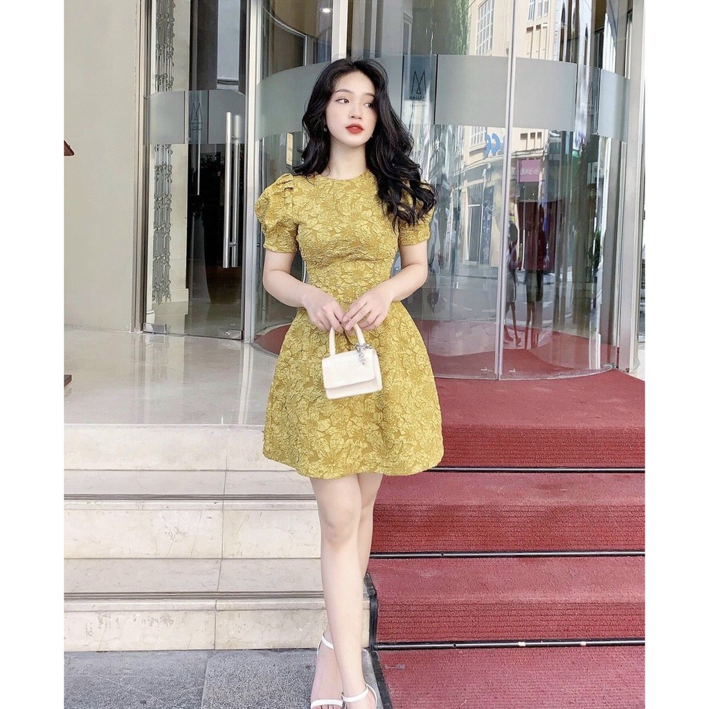 Váy đầm đi tiệc đẹp sang trọng kín đáo Sisiro Dress